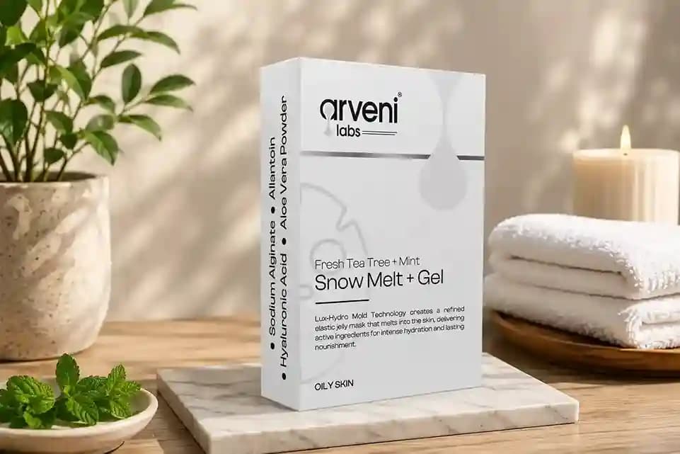 ARVENI LABS Mold Mask Snow Melt+Gel